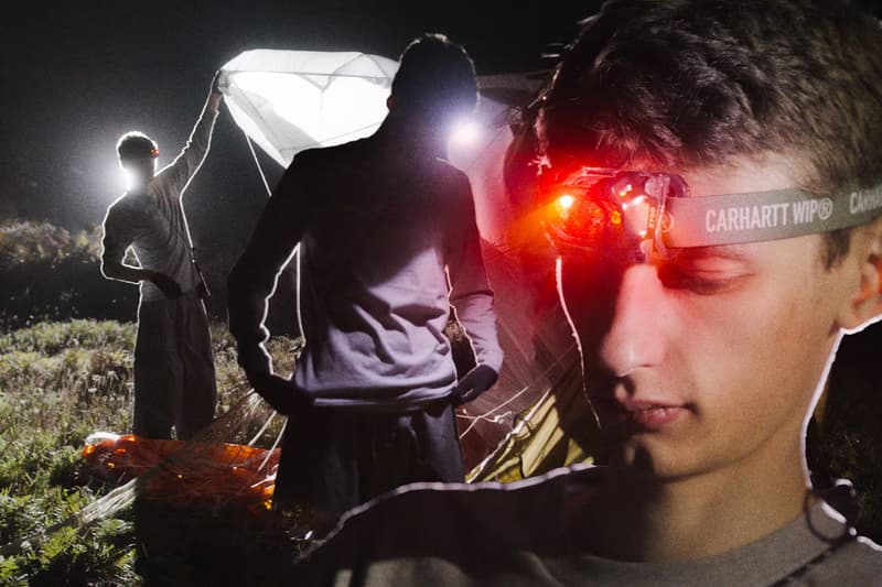 carhartt WIP fall winter 2023 "tour" campaigns outerwear vests blankets technical pants 