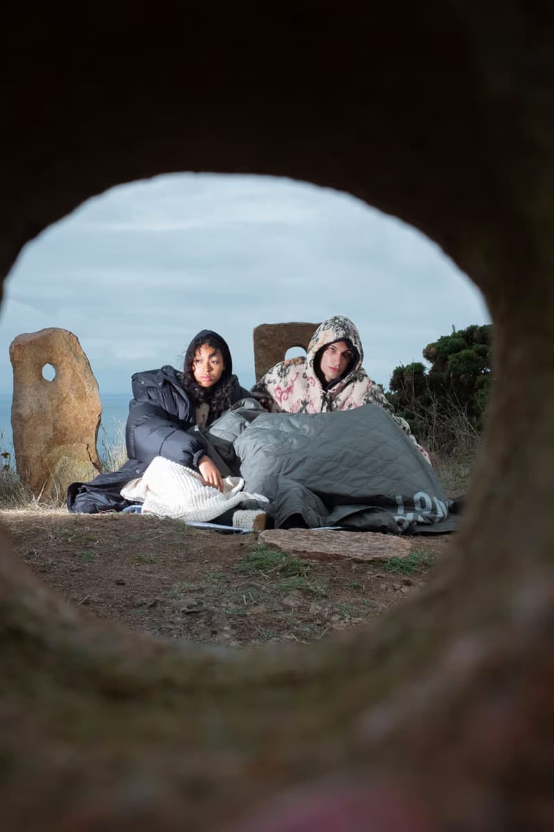 carhartt WIP fall winter 2023 "tour" campaigns outerwear vests blankets technical pants 