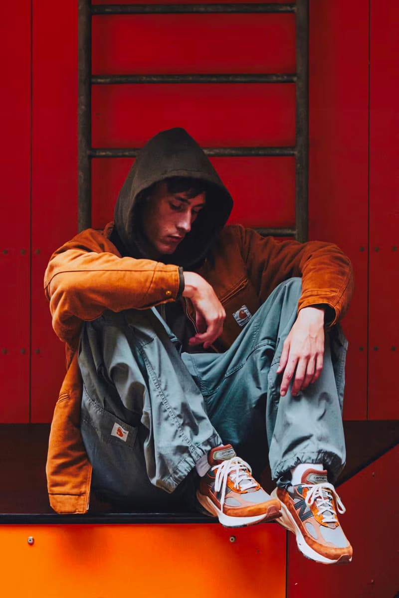 carhartt wip new balance 990v6 "sculpture center" sneakers footwear where to buy price information release 