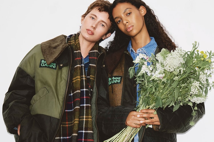 GANNI and Barbour's New Collaboration Is Full of Love