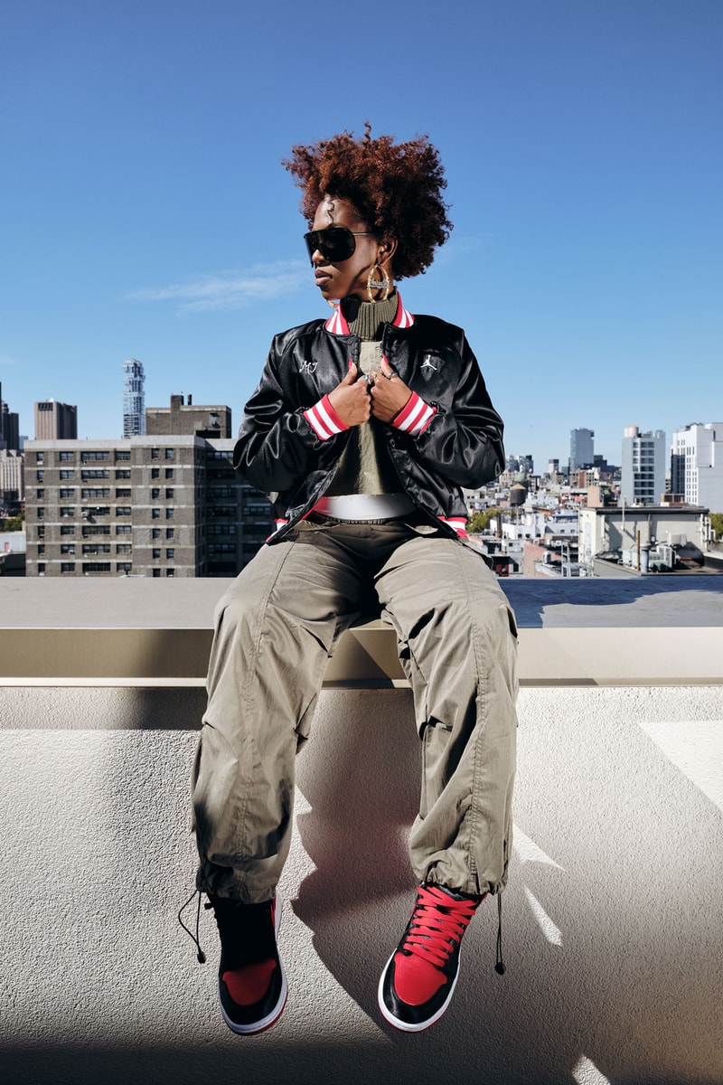 jordan brand air jordan 1 retro high og satin bred amiraa vainqueur new release footwear interview veemode consulting stylist fashion design feature