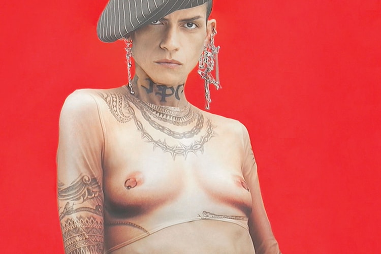 Florence Tétier Tributes Jean Paul Gaultier With New "TATTOO" Collection