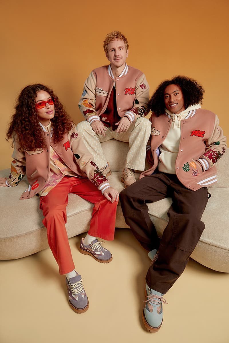 kidsuper starbucks pumpkin spice latte team psl varsity jacket outerwear price release information where to buy