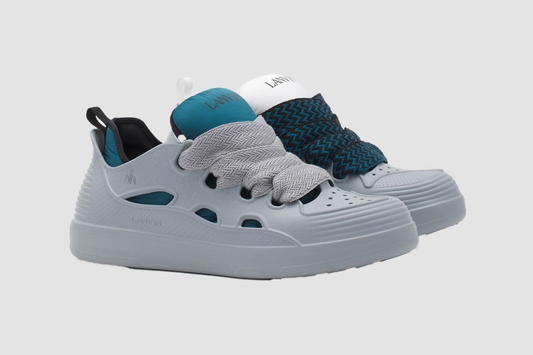 LANVIN's New Curb Color-Block Rubber Sneaker Is a 4-In-1 Silhouette