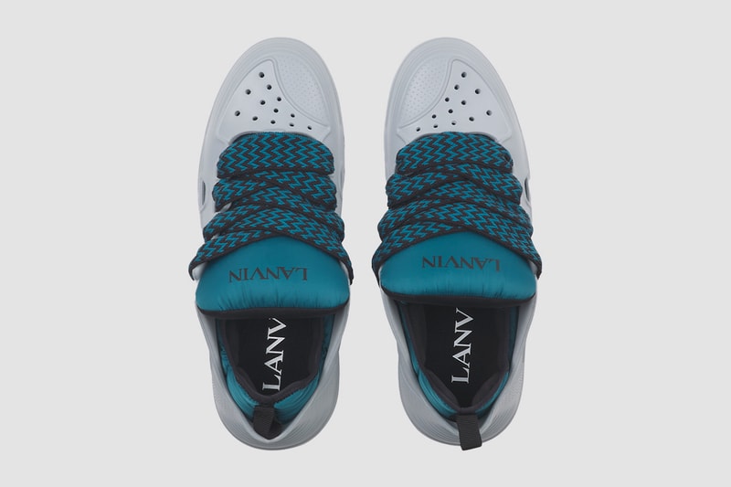 lanvin curb color block rubber sneakers release details