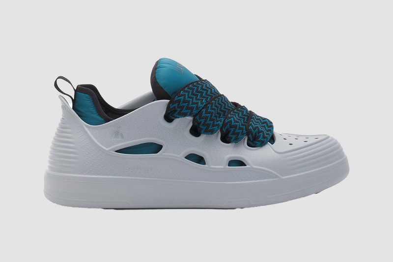 lanvin curb color block rubber sneakers release details