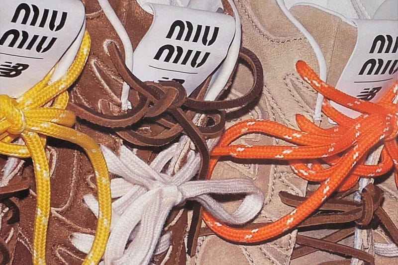 Take a Closer Look at Miu Miu and New Balance's Forthcoming Collab
