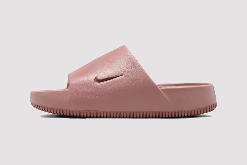 nike calm slide rose whisper footwear shoes release information price where to buy 