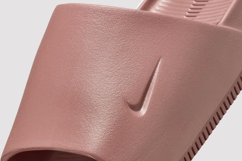 nike calm slide rose whisper footwear shoes release information price where to buy 