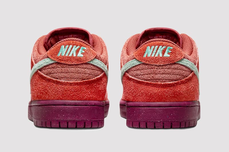 nike sb dunk low mystic red sneakers footwear release price information 
