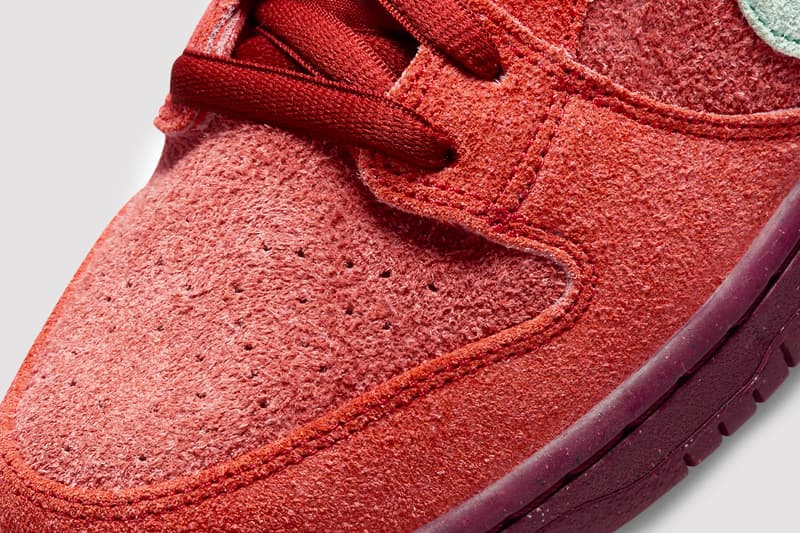 nike sb dunk low mystic red sneakers footwear release price information 