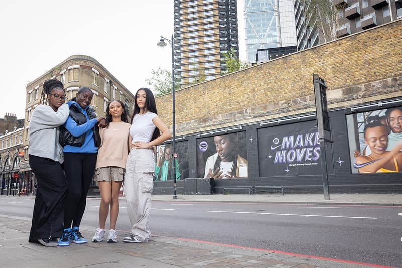 nike spotify girl band flo mental health day collaboration details