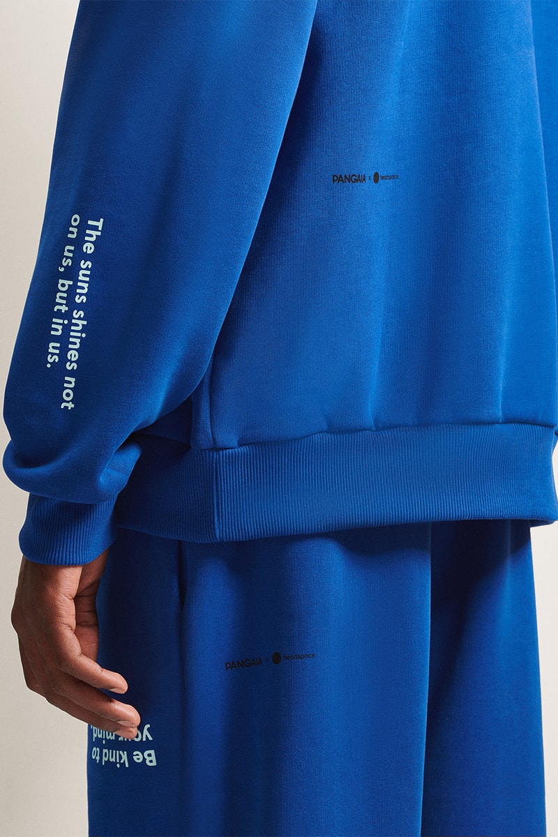 pangaia headspace collab limited-edition capsule images details