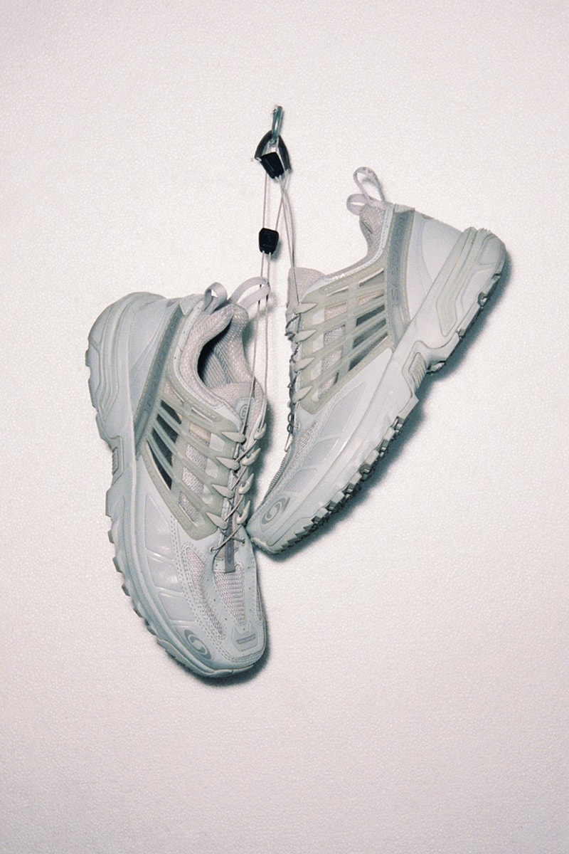 mm6 maison margiela salomon collaboration acs sneaker blue black
