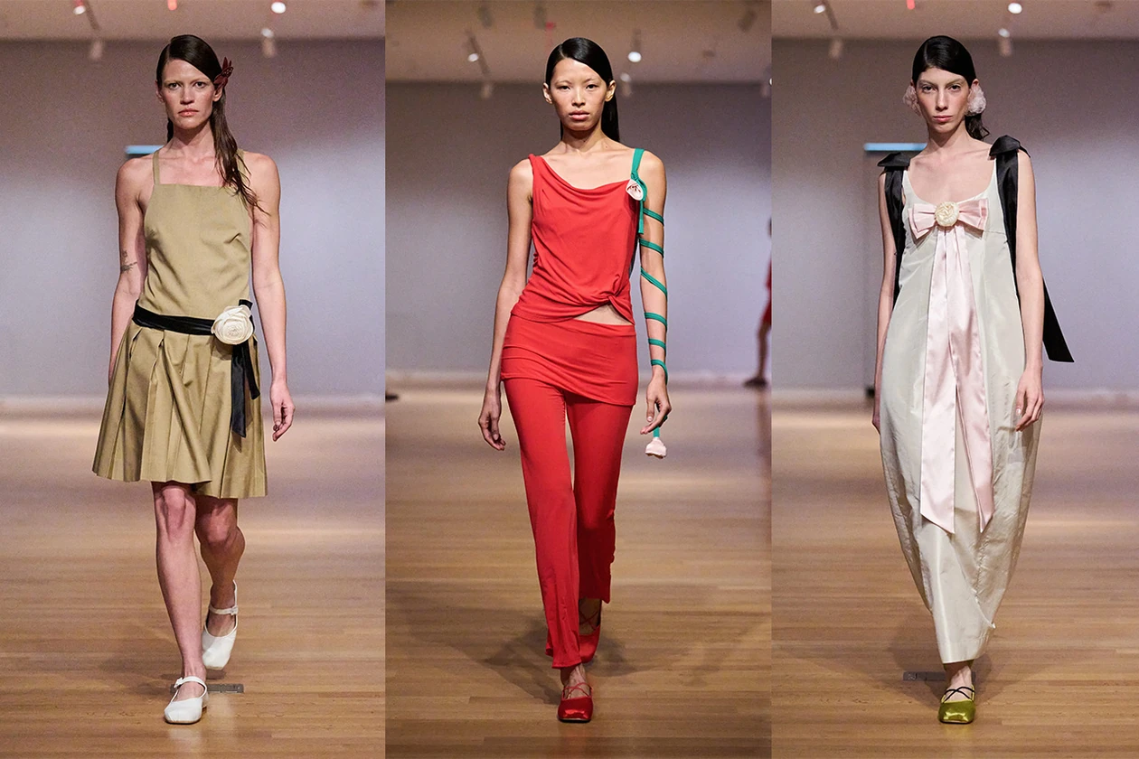 Fashion Week, Paris, London, Milan, SS24, Trends, Roses, Runways, Sandy Liang, Marni, Undercover 