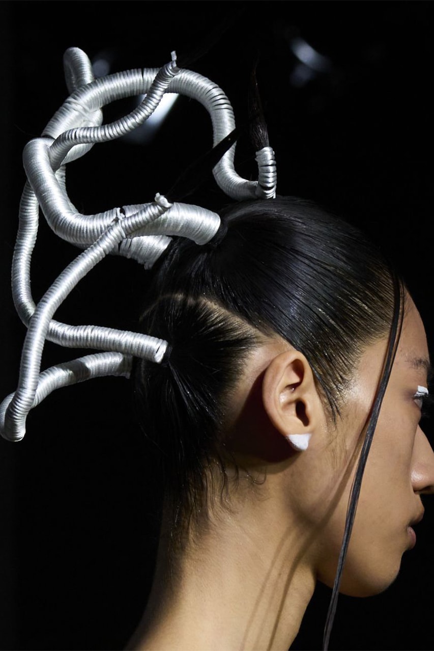 Halloween High-Fashion Runway Hairstyles Fashion Week Photos