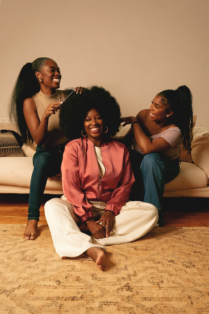 SheaMoisture Same Roots New Rule Afro Textured Hair Campaign UK Jamila Woods Natural Hair Photos