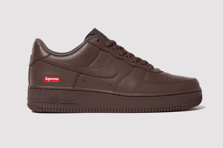 Supreme's Nike Air Force 1 Low "Baroque Brown" Collab Gets Official Release Date