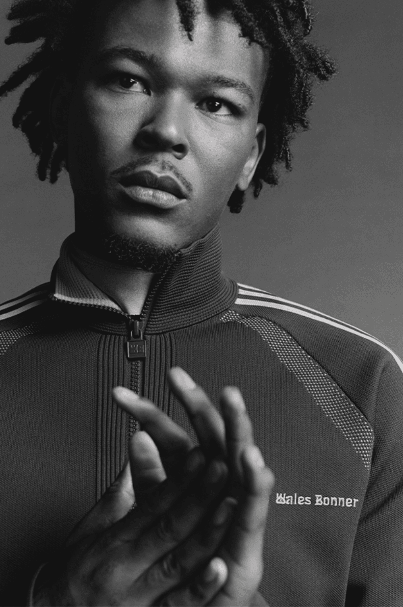 wales bonner adidas samba sneaker black brown leopard beige