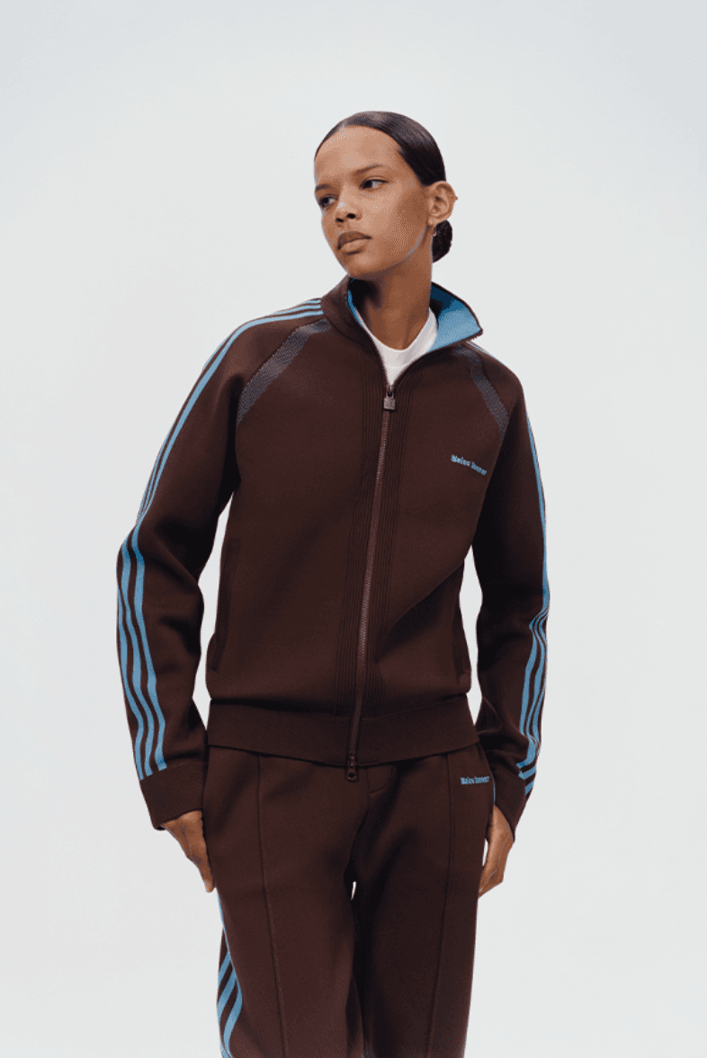 wales bonner adidas samba sneaker black brown leopard beige