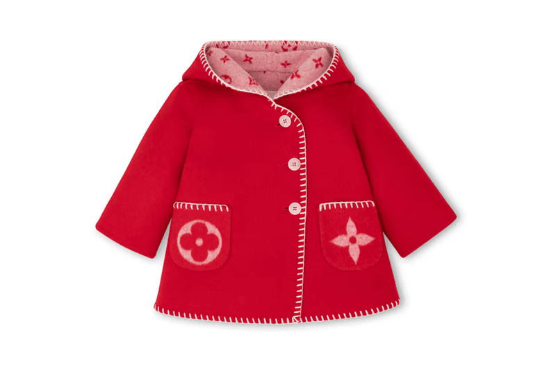 louis vuitton holiday babies cute kids christmas winter gifts