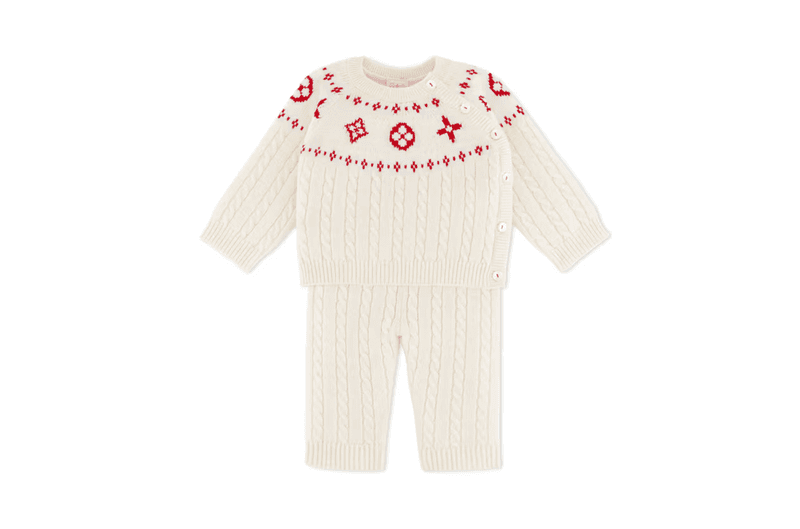 louis vuitton holiday babies cute kids christmas winter gifts