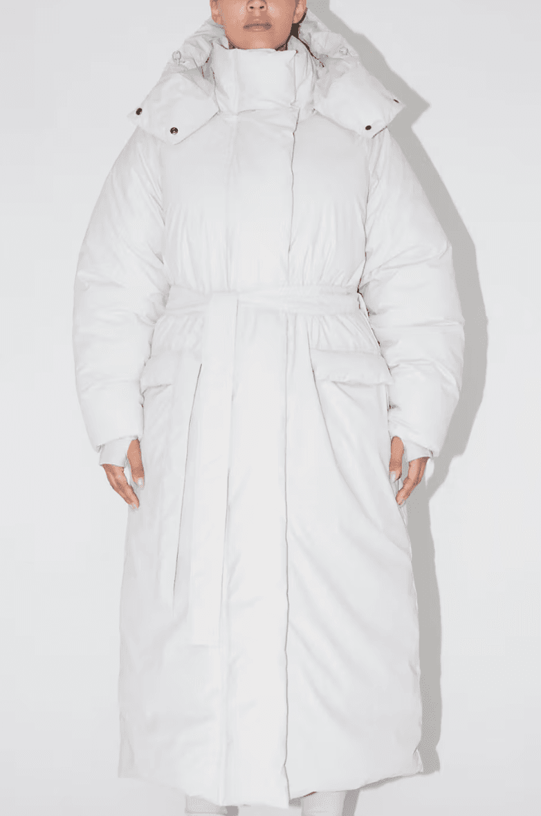 kylie jenner khy puffer jackets blue white black coats