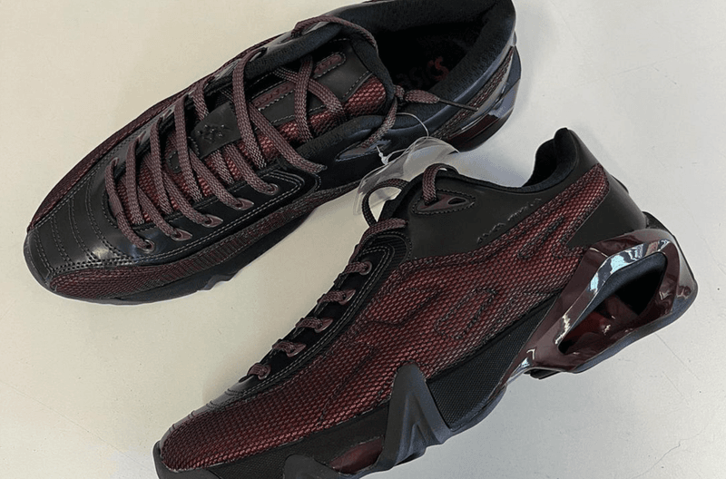 kiko kostadinov asics trainers red black white blue 