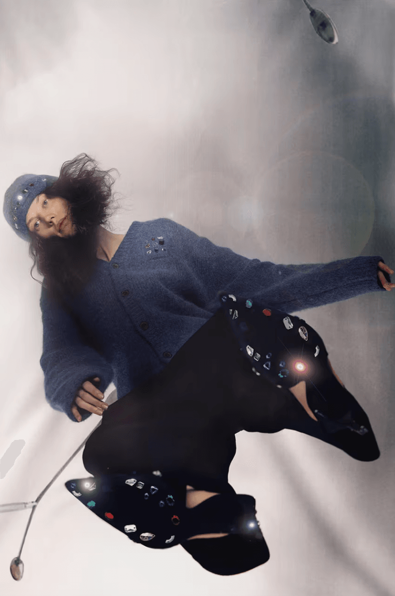 ader error south korea swarovski crystals beanies jackets 