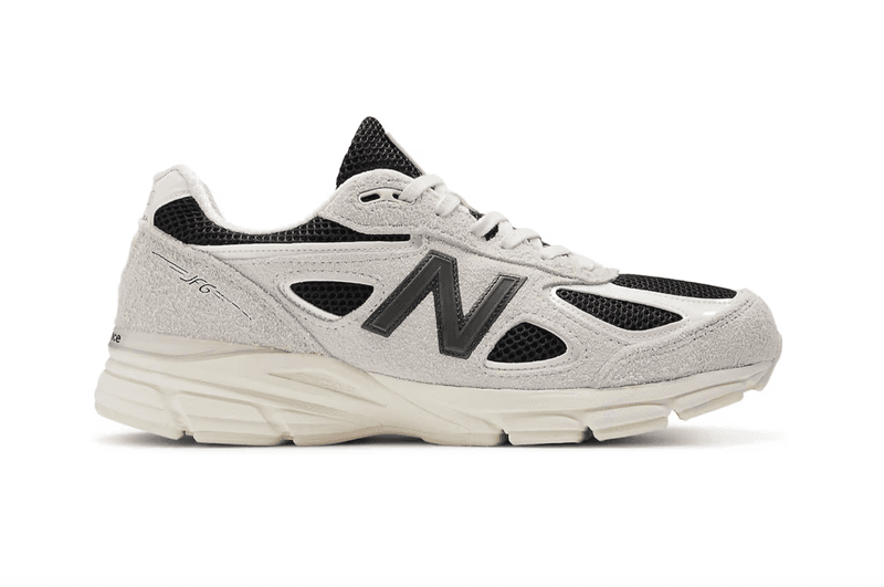 joe freshgoods new balance 990v belly black white blue cream sneakers