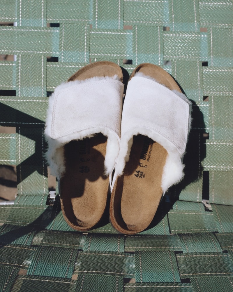 stussy birkenstock slip on clogs shoes boston pink suede