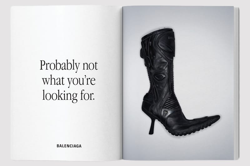 Balenciaga's New Campaign Is Probably Not What You're Looking For...