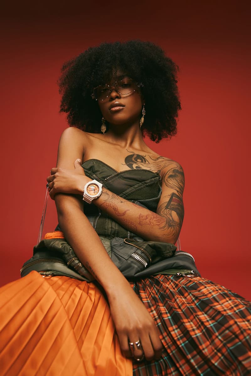 g-shock GM-S2100WS-7A GMA-S2100WS-7A timepieces watches series wristwatches timepieces metallic models analog blue pink orange green purple sizes