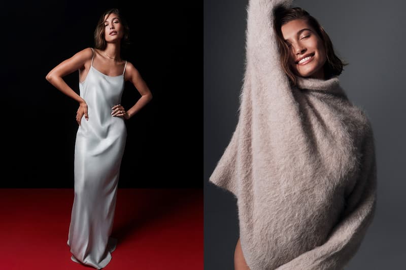 hailey bieber christmas dress Hailey Bieber Already Wore the 2024 Trend We're Betting On