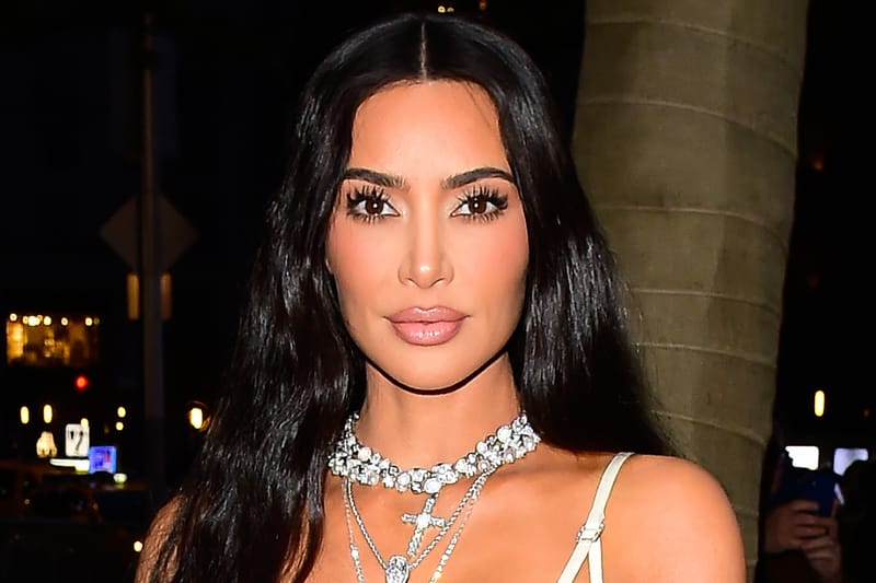 Kim Kardashian's Bratz Doll Updo Is Very Pamela Anderson-Coded