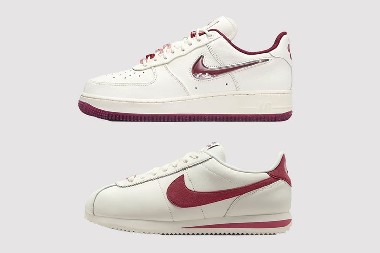Nike Preps for V-Day With New Air Force 1 Low and Cortez Silhouettes