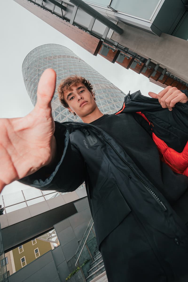 save the duck fall/winter 2023 satoshi yamane f/ce pro-tech outerwear sustainable cruelty free puffer jackets