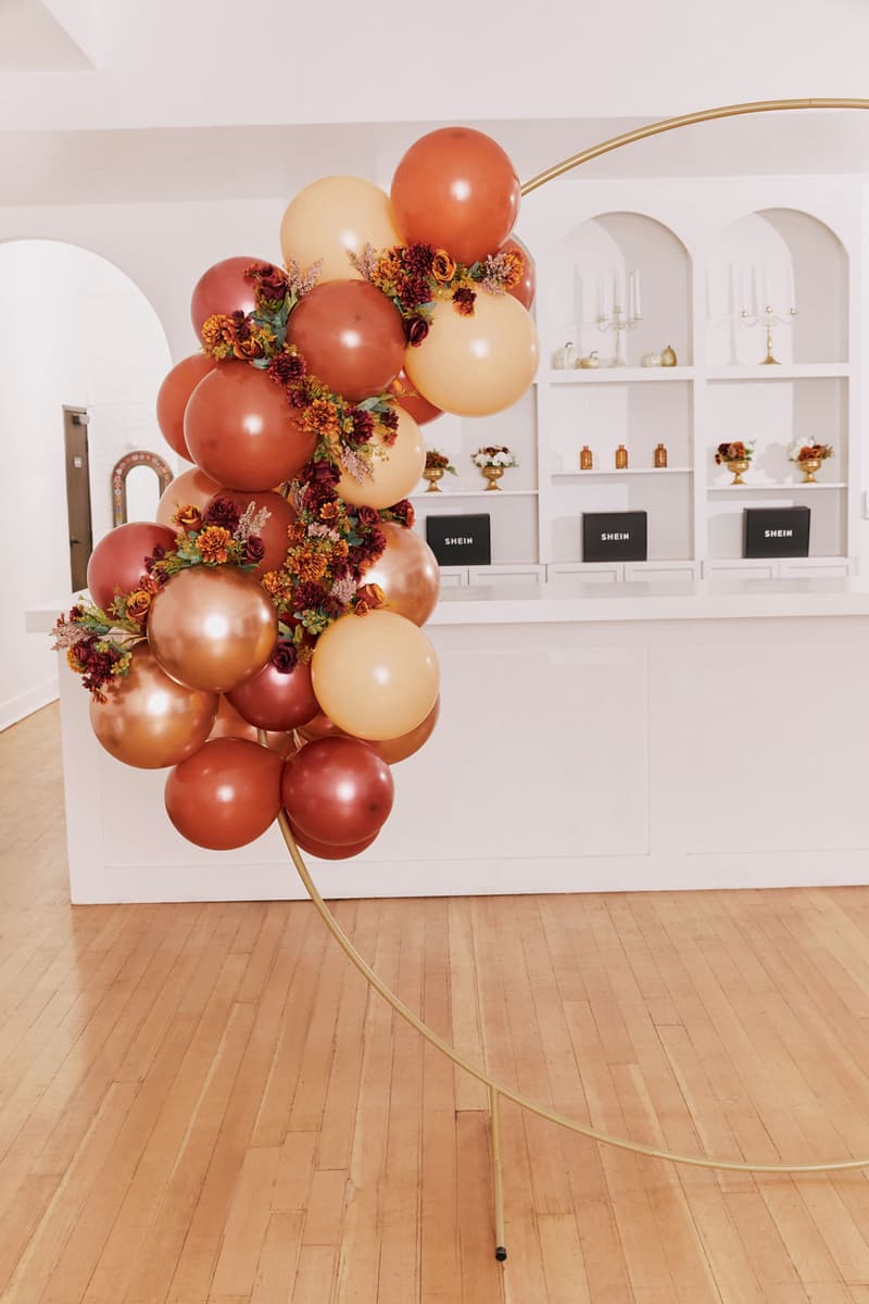 shein wife of the party seasonal shopping edit jena frumes tablescape table setting candle holders balloons friendsgiving holiday events hosting