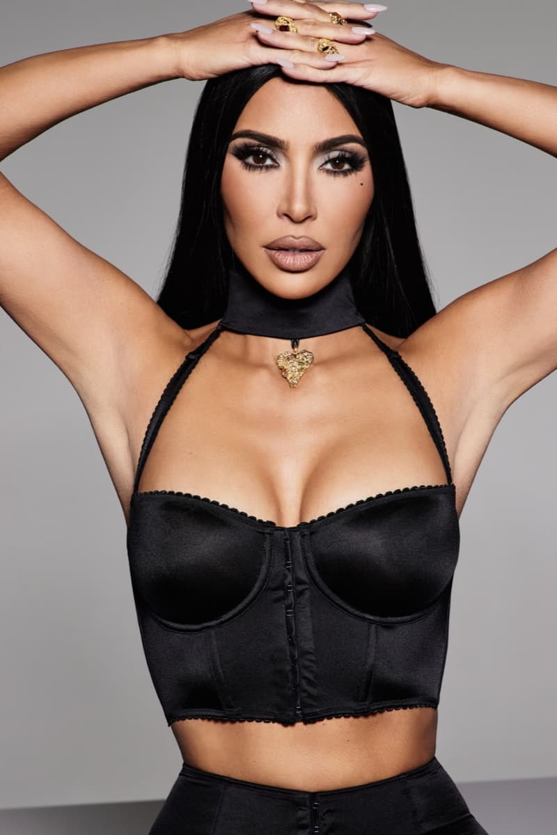 skims satin veneda carter kim kardashian heart jewelry pendant