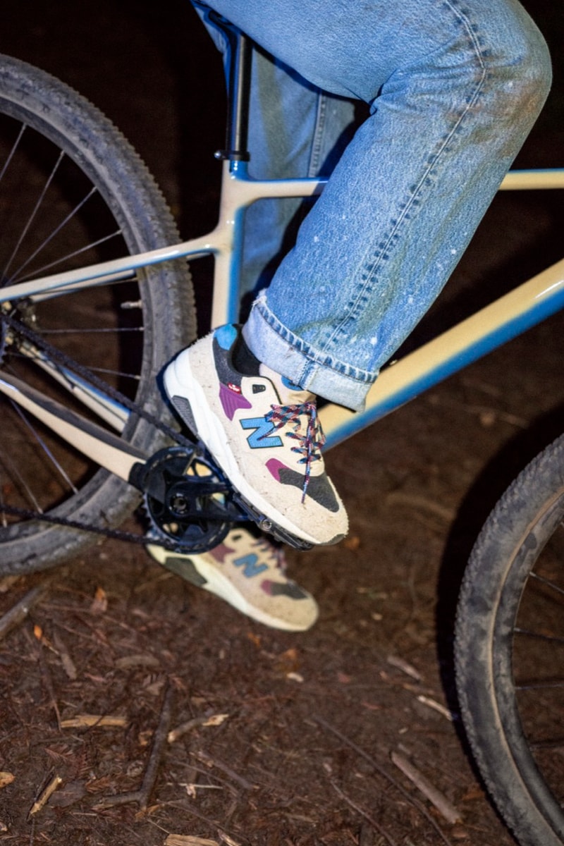 new balance levi's mt sneaker outdoors bike riding bicycle pink purple beige 