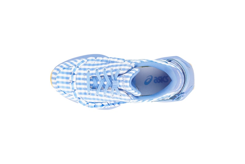 shushu tong asics trainers shoes black frill