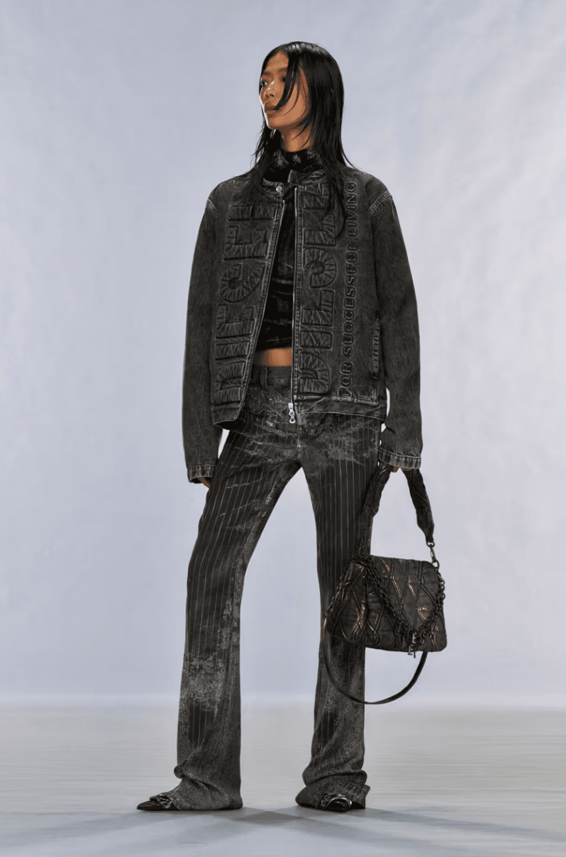 diesel denim lookbook water models grunge sunglasses coats jackets boots