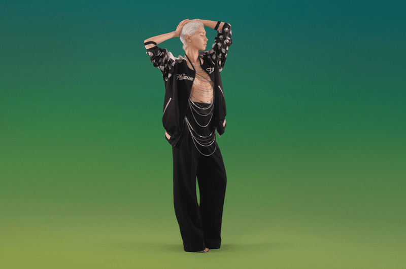 stella mccartney Hajime Sorayama japanese illustration robotics unisex clothes