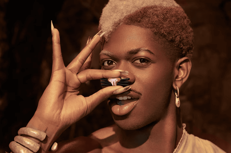 lil nas x crocs sherpa clog fuzzy fur