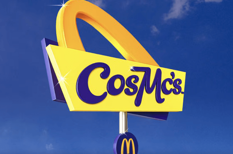 mcdonald's cosmc's beverages drinks iced tea coffee frappe turmeric latte 