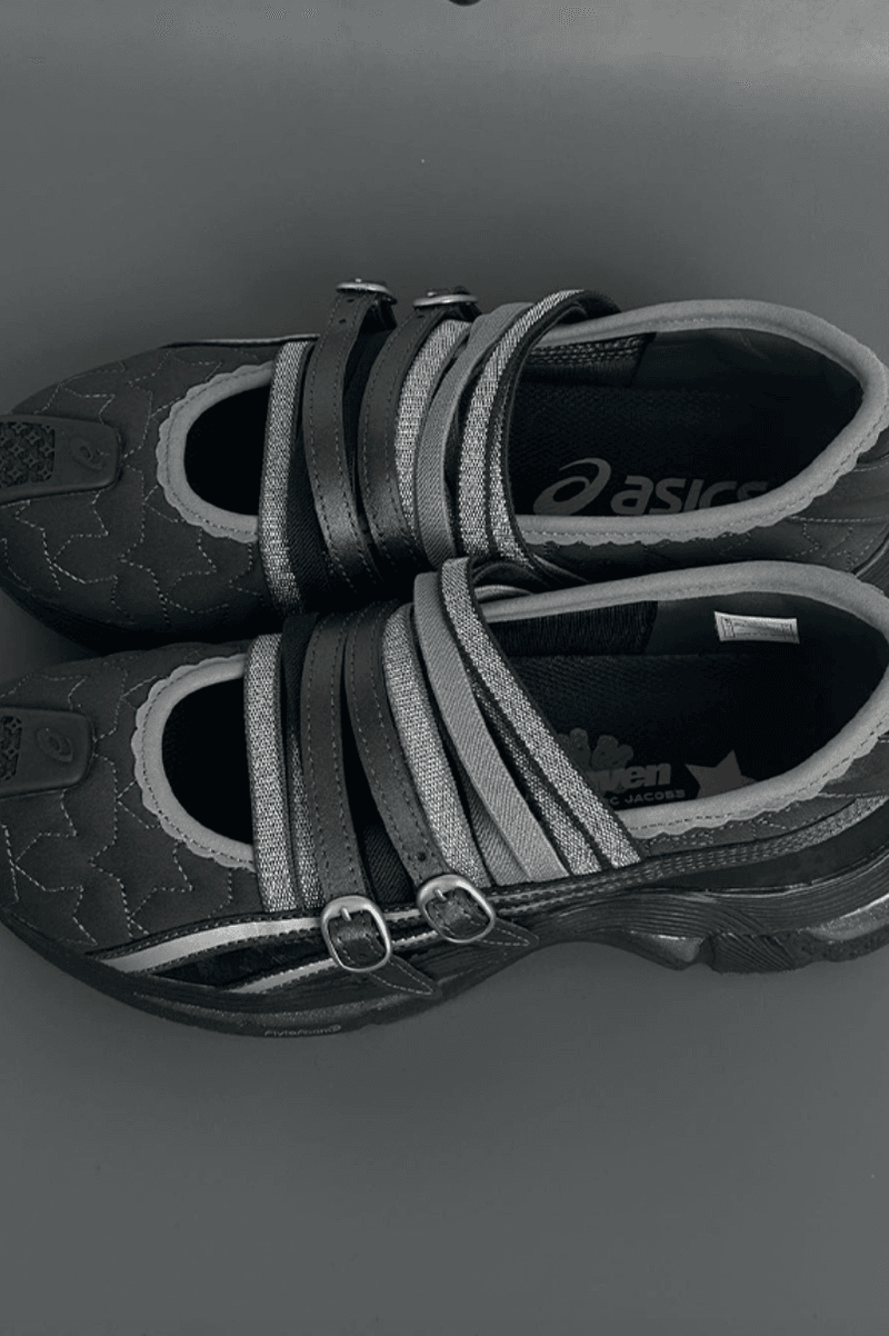 kiko kostadinov heaven by marc jacobs mary jane shoes trainers grey laces