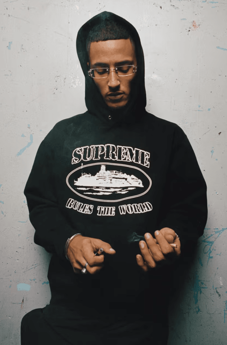 corteiz supreme london billboard jackets tracksuits hoodies