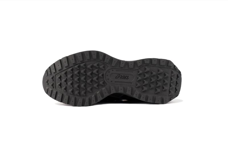 shushu tong asics trainers shoes black frill