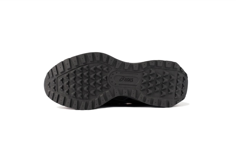 shushu tong asics trainers shoes black frill