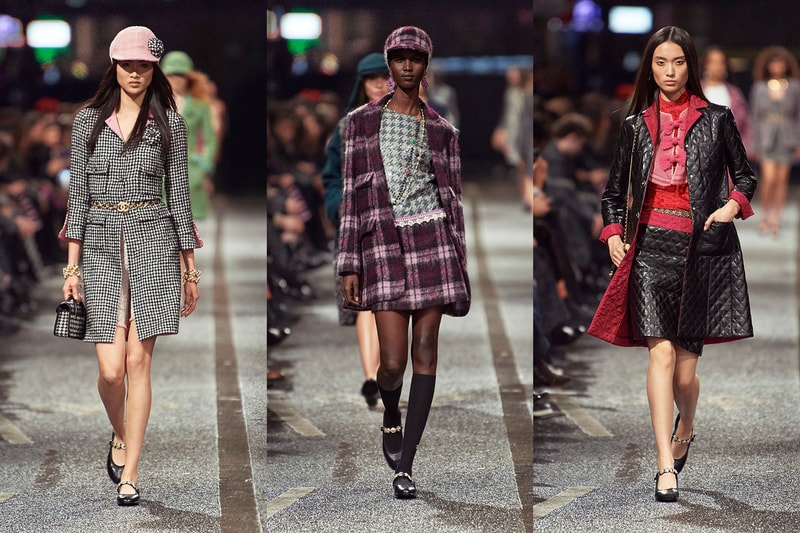 chanel Métiers d’art manchester runway tweed bags jewelry necklaces 